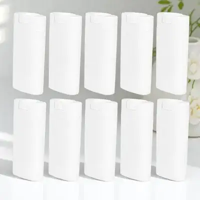 10 個消臭チューブ詰め替えクリーム容器コンパクトポータブルサブボトル軟膏ローション化粧品収納瓶