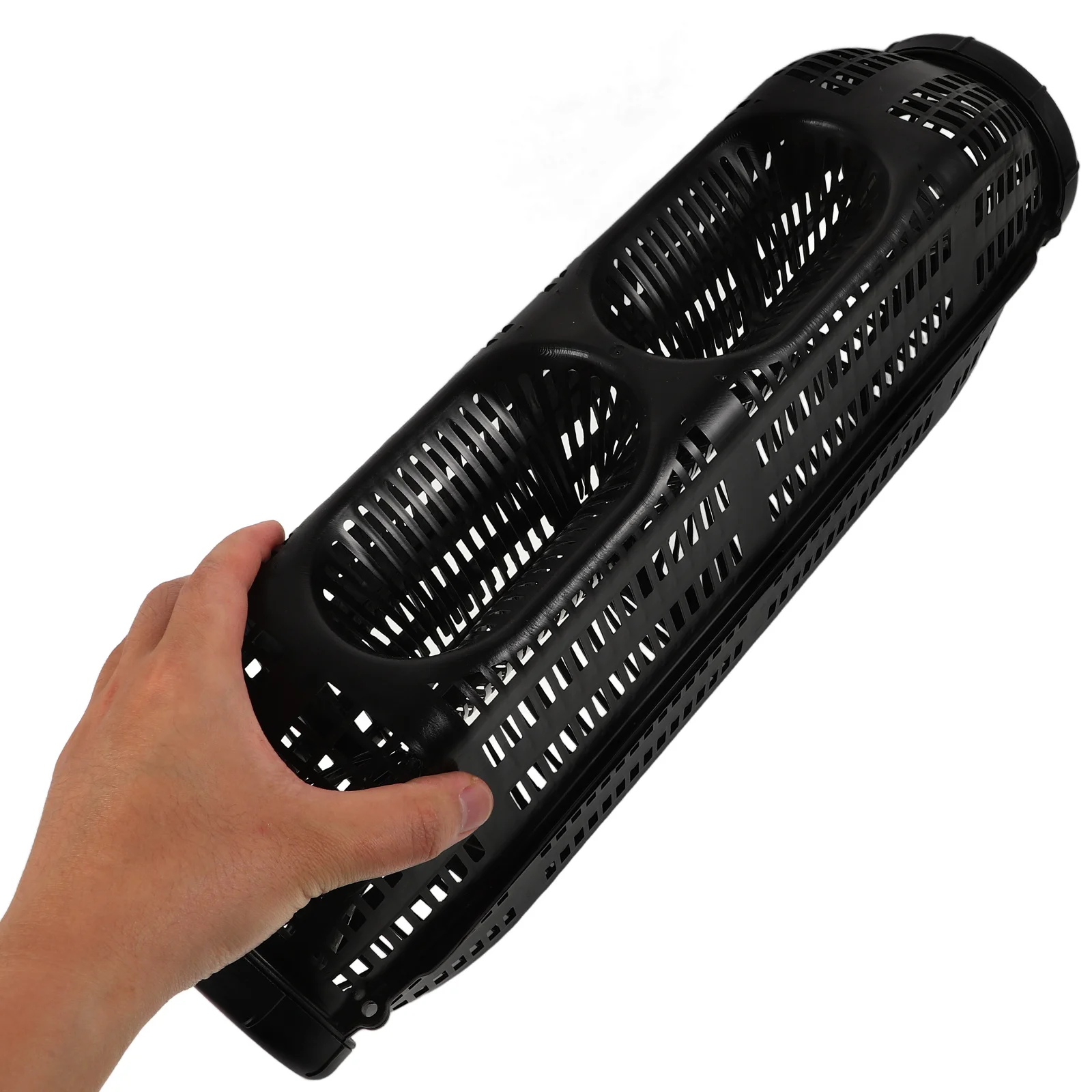 

Eel Cage Fishing Bait Basket Holder Skimmer Black Carp Equipment Feeder Portable Fish Traps Lure Outdoor Plastic
