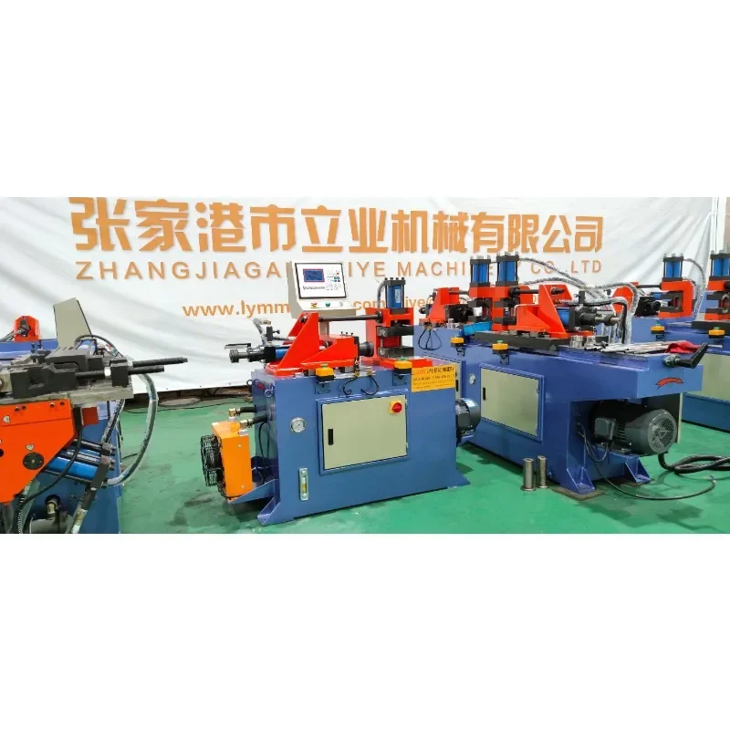 XG60 Roll Pipe Grooving Machine Tube Cutting Slotting Machine Pipe Shrinkage Tube End Forming Machine