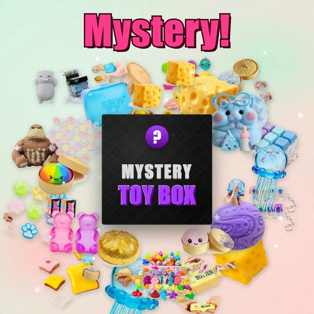 Soft Cute Squishy Blind Box – 3 Independent Random Draws (Min. 2 Items, Up To 5 Possible) Fun Surprise Set view 2