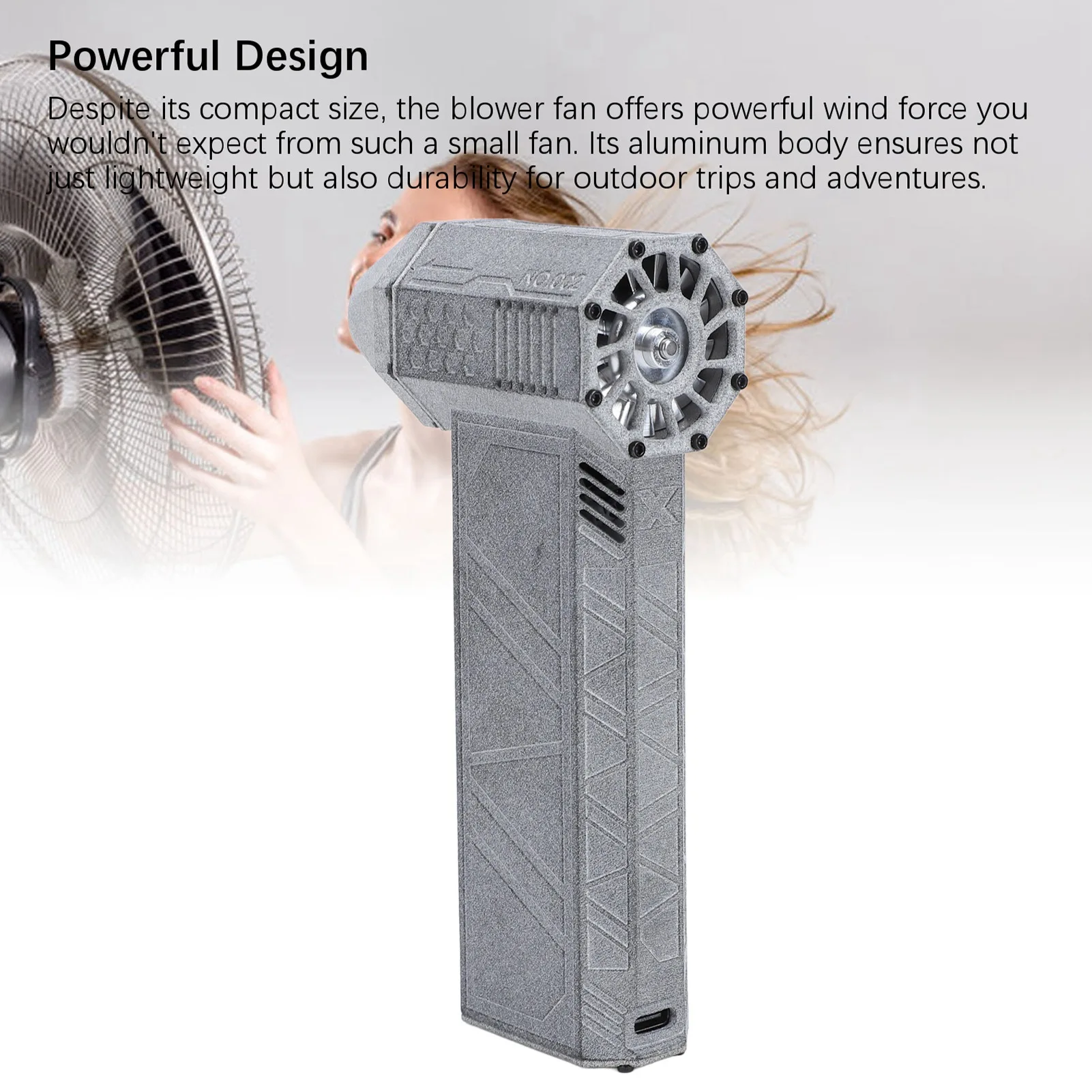 Ventilatore turbo Mini ventilatore a secco senza spazzole multifunzionale ricaricabile portatile ad alta velocità 150000 giri/min per sport all'aria aperta