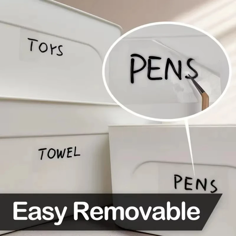 160PcsRmovale Waterproof Label Stickers Ideal for Organizing Office & Home Use Storage Freeze Food Design