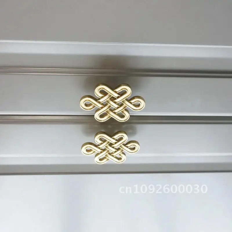 Brass China Furniture Single Hole Knobs for Knot New Drawer Furniture Style Fittings Knobs Cabinet Chinese Knobs and Handles