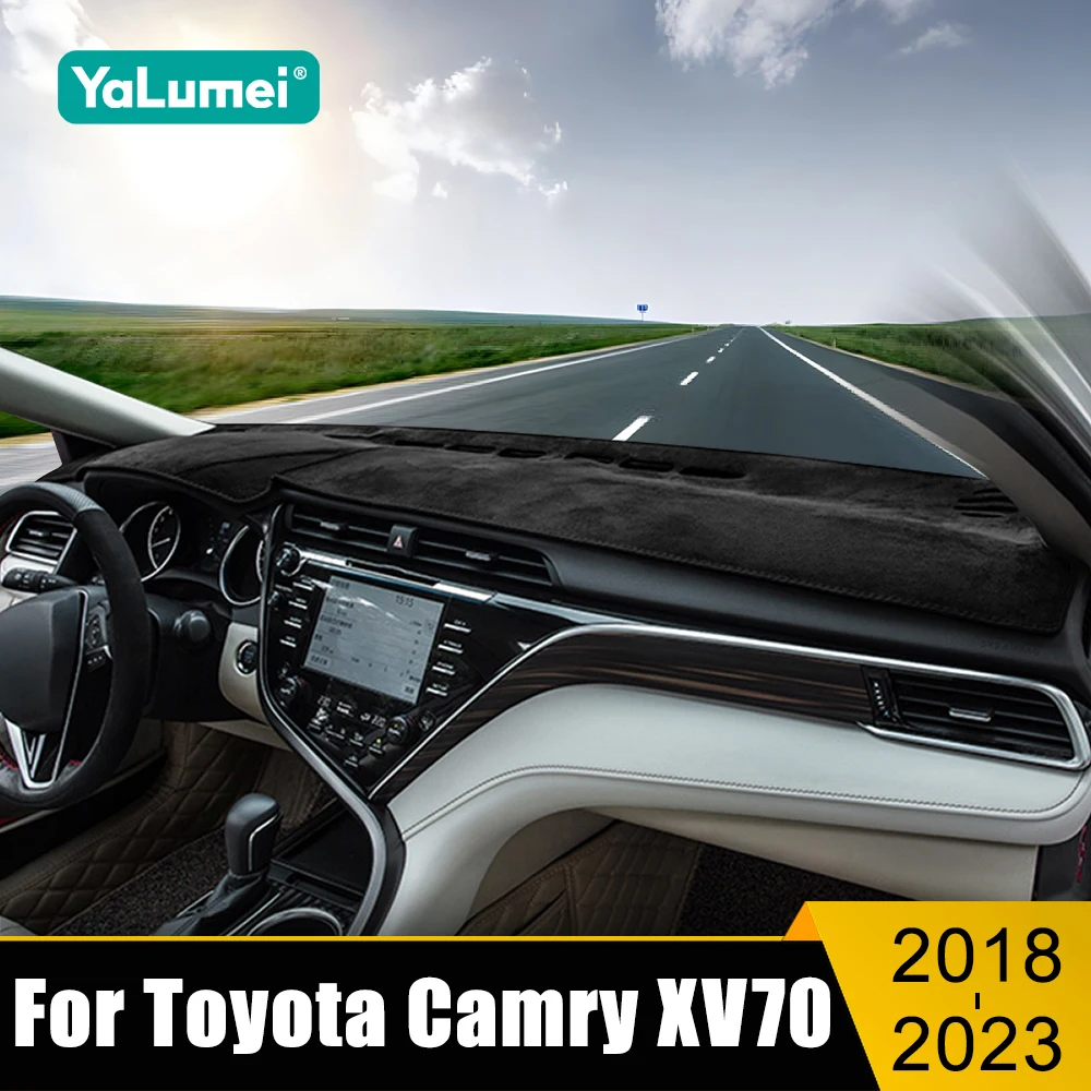 

Car Dashboard Cover For Toyota Camry 70 XV70 2018 2019 2020 2021 2022 2023 Camry Hybrid Dash Sun Shade Mat Pad Accessories