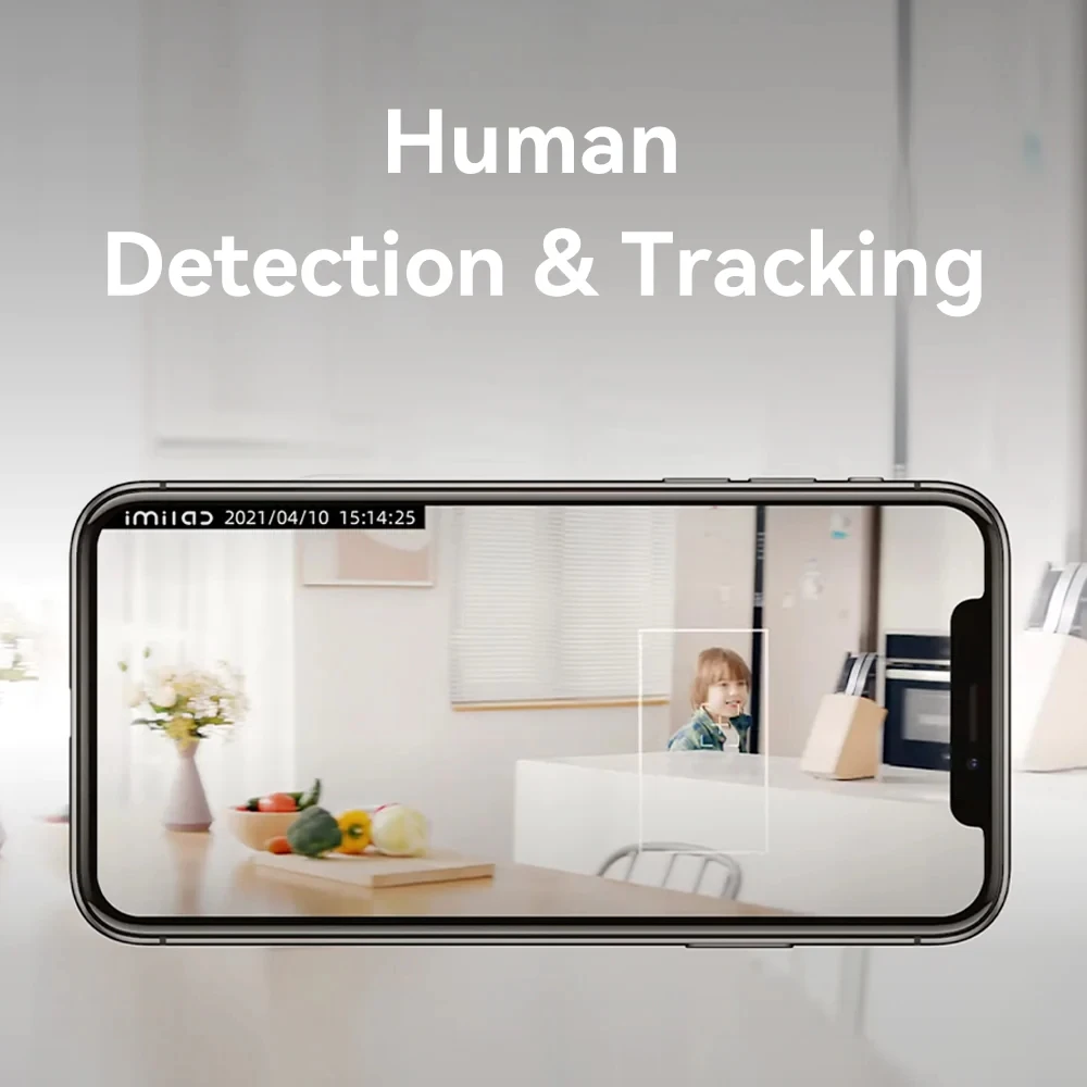 IMILAB C21 telecamera di sicurezza domestica WiFi 1080P HD IP Indoor CCTV Baby Cam 360 ° Vedio sorveglianza visione notturna Webcam funziona con Alexa