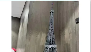 The 2026 New Stock Hot Selling Grand Iron Tower Building Toy Model in Paris, Suitable for Home Decoration and Adult Toy Gifts