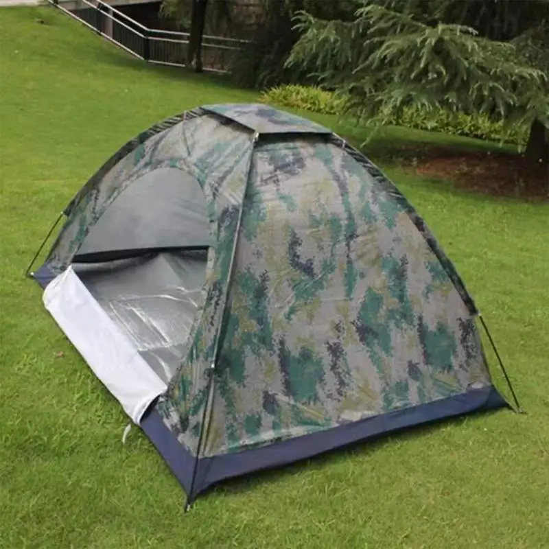 Camping Tent For 1 Person Single Layer Travel Sleep Tents For Outside Easy Setup Tent Outdoor Gear For Camping Traveling