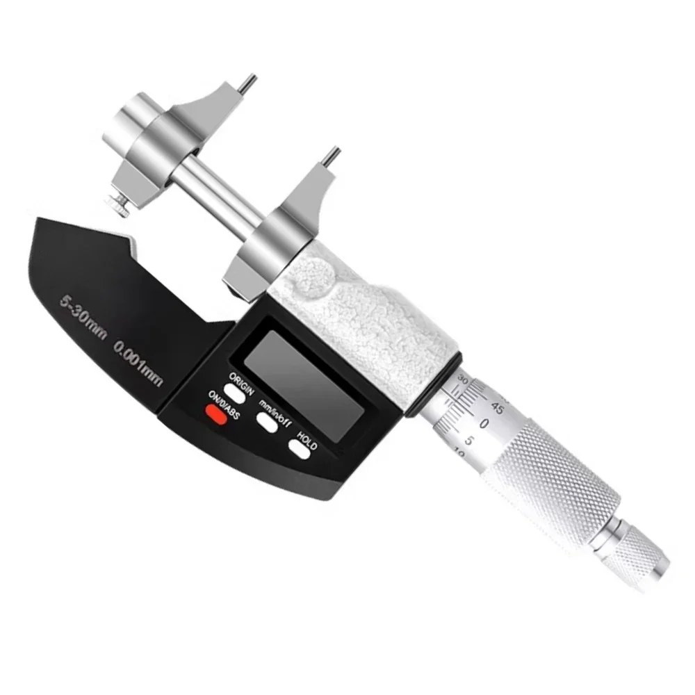 

Electronic Outside Micrometer Carbide Tip Measure Tools Caliper Gauge 0-25mm Digital Micromaster Micrometer gauge gage