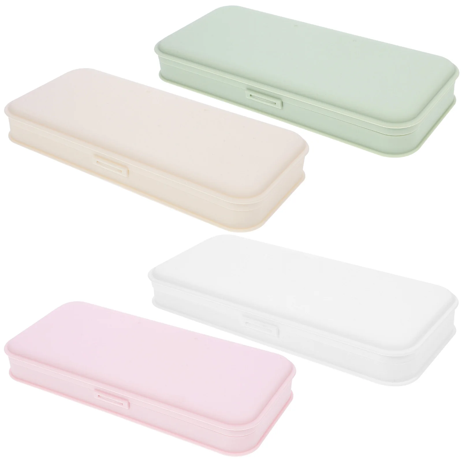 4pcs Makeup Storage Box Large Capacity Organizer For Nail Tools Eyelash Accessories Desktop Stationery Holder Jewelry