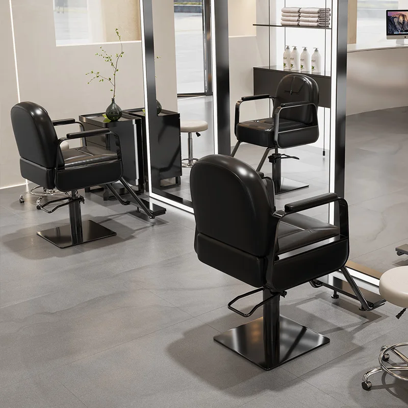 Friseurzubehör Friseurstühle Barbershop Beauty Professionelle Salonstühle Ausrüstung Sillas De Barbero Salonmöbel