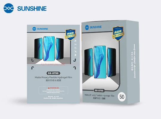 SUNSHINE SS-075S Hochwertiger, mattierter Anti-Peeping-Hydrogelfilm zum Schutz der Privatsphäre ist sicherere Privatsphäre und Displayschutz