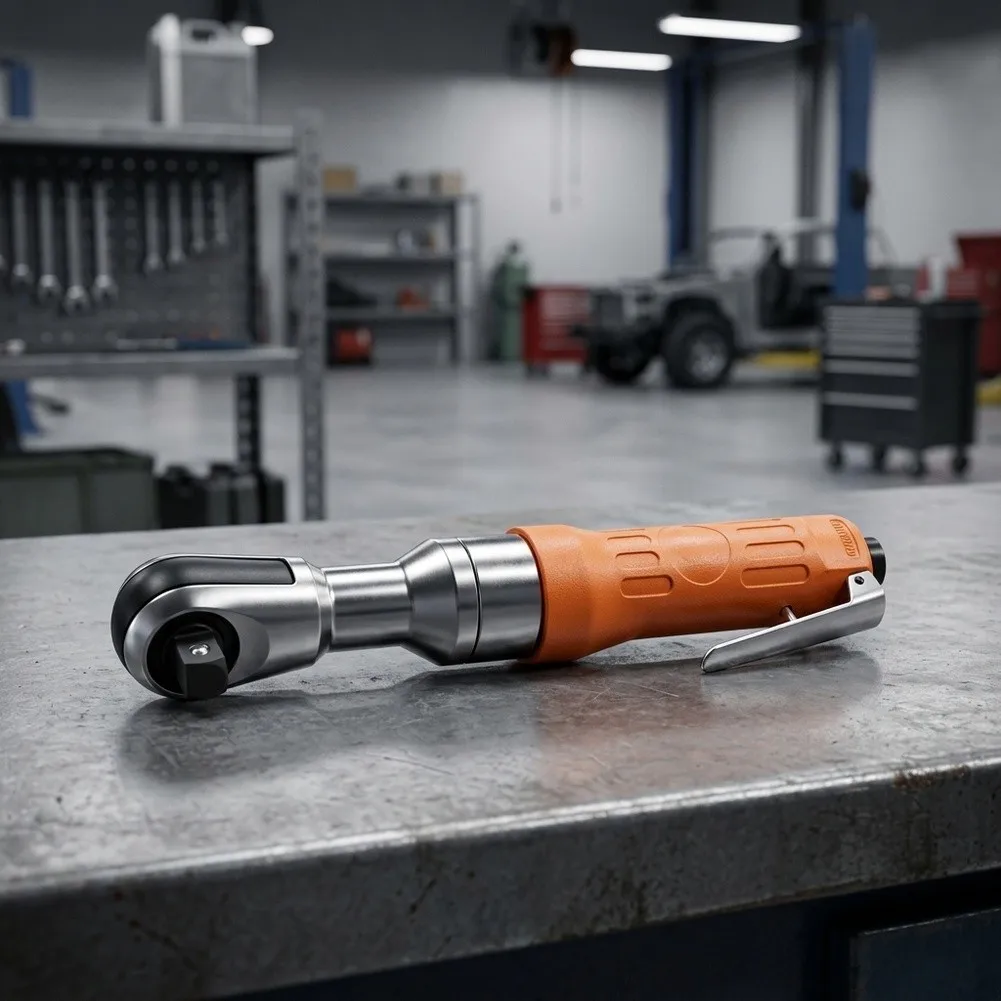 Air-Powered 1/2 Inch Ratchet Wrench Set Designed for Strength and Responsiveness in Field and Shop Maintenance Scenarios
