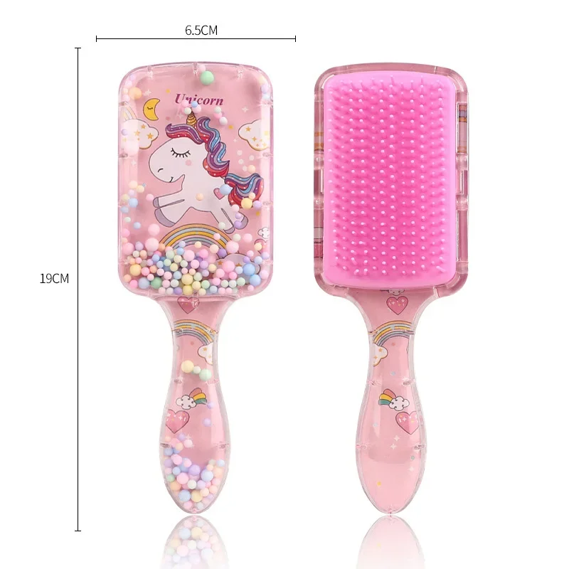 Cartoon Style Hair Brush Both Dry and Wet Massage Exfoliating Hair Brush Suitable Both Men and Women,Special for Real Hair Wigs image 5