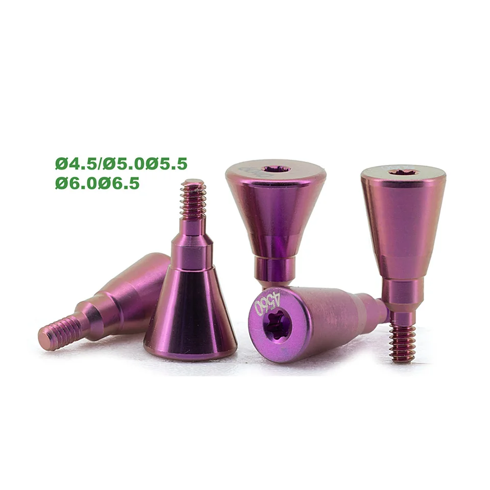 10Pcs Dental Implant Healing Abutment For Straumann ITI RN NC RC Titanium Gingival Former Abutments Kit Lab Supplies Factory