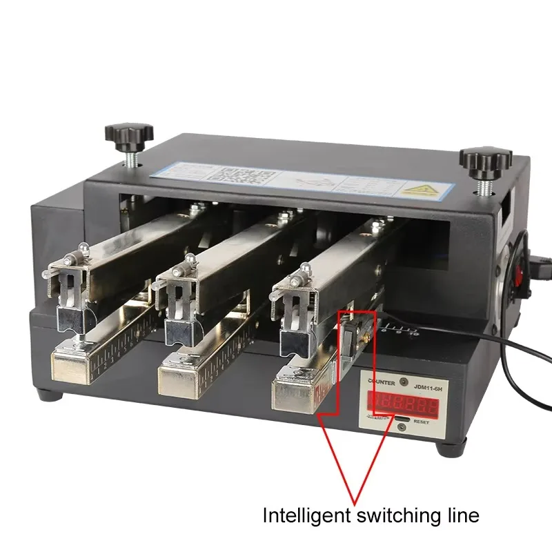 NO.10 آلة تجليد الكتب الكهربائية الذكية للمكتب ذات الرأس المزدوج