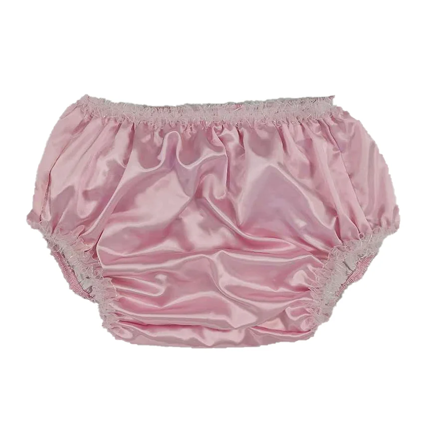 Langkee Haian ABDL PVC & Satin Panties Lace Panties