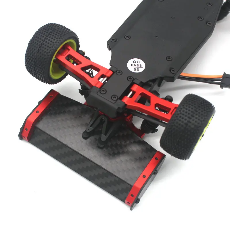 Metal accessory Losi Micro b Rc Car 2WD Buggy RTR LOS00007 RC 1/24 Remote control car Carbon fiber double rear wing parts