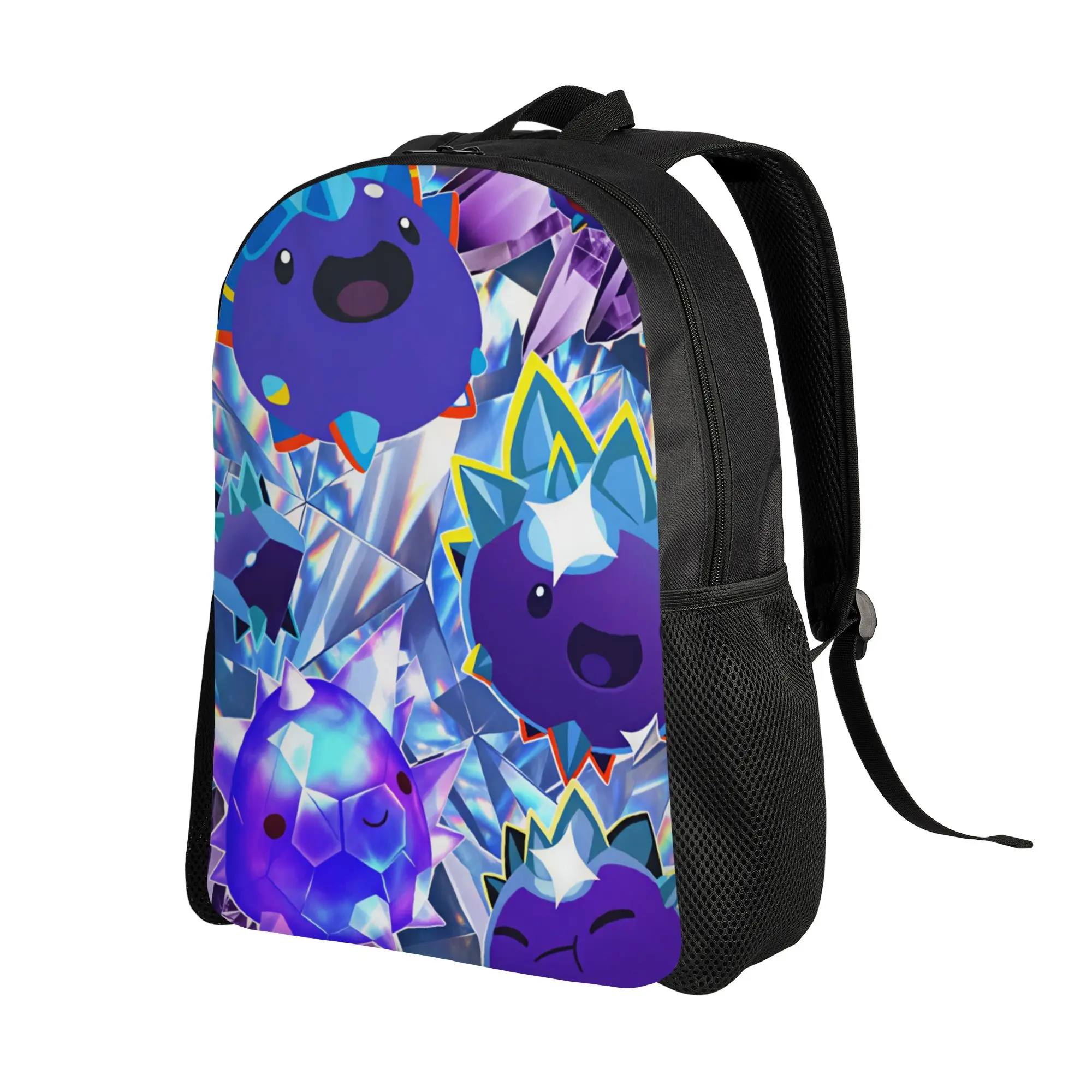 Slimed Rancher  Backpack  University Backpacks Male Kawaii School Bags Custom Durable Rucksack