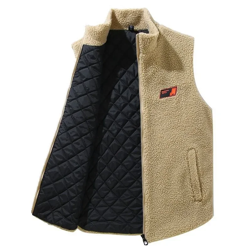 2023 Large Size Waistcoat Thick Warm Men's Casual Fashion Padded Vest Plus Large Jacket Shoulders Outer Wear 12XL 11XL 10XL 9XL