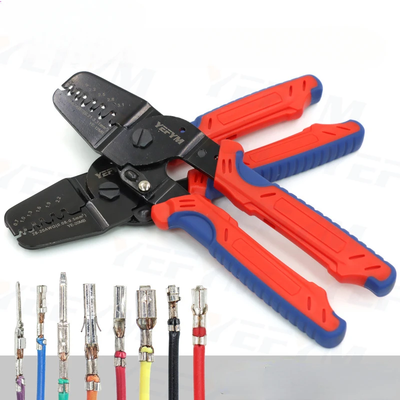 Terminals Crimp Pliers Interchangeable Dies Wire Crimper Crimping Tools Ratcheting