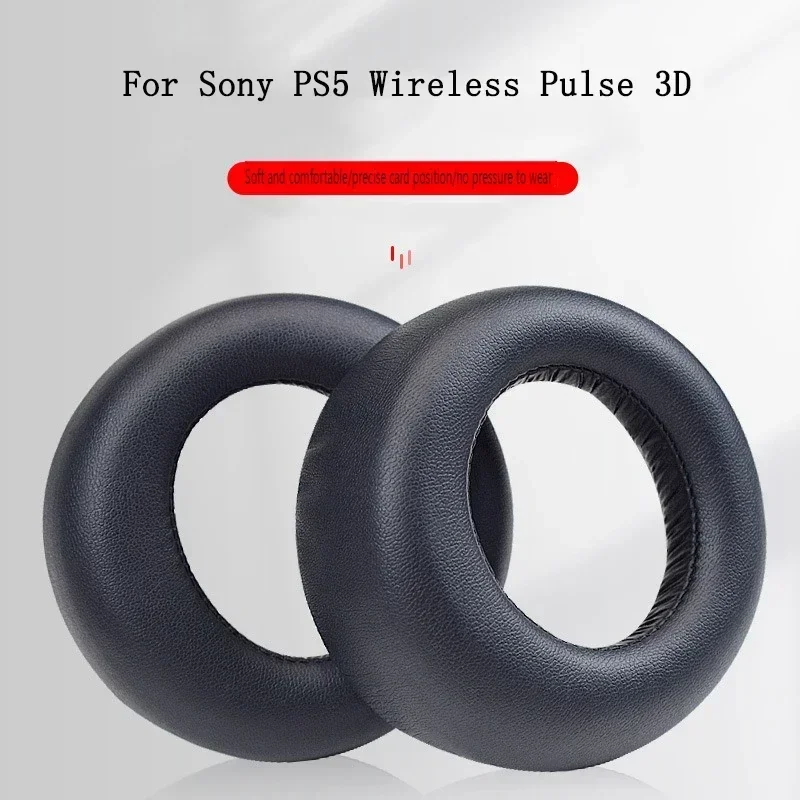 Oreillettes de remplacement pour casque sans fil SONY PS5 Pcorde SE 3D, coussins d'oreille en mousse souple, housse de casque