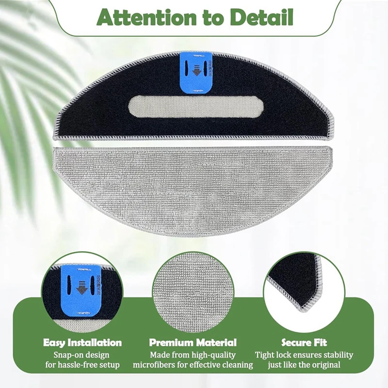 Vervangingsset Zoals Afgebeeld Plastic Voor Irobot Roomba Combo I5, I5 +, J5, J5 + Hoofdborstel Hepa Filter Dweil Onderdelen