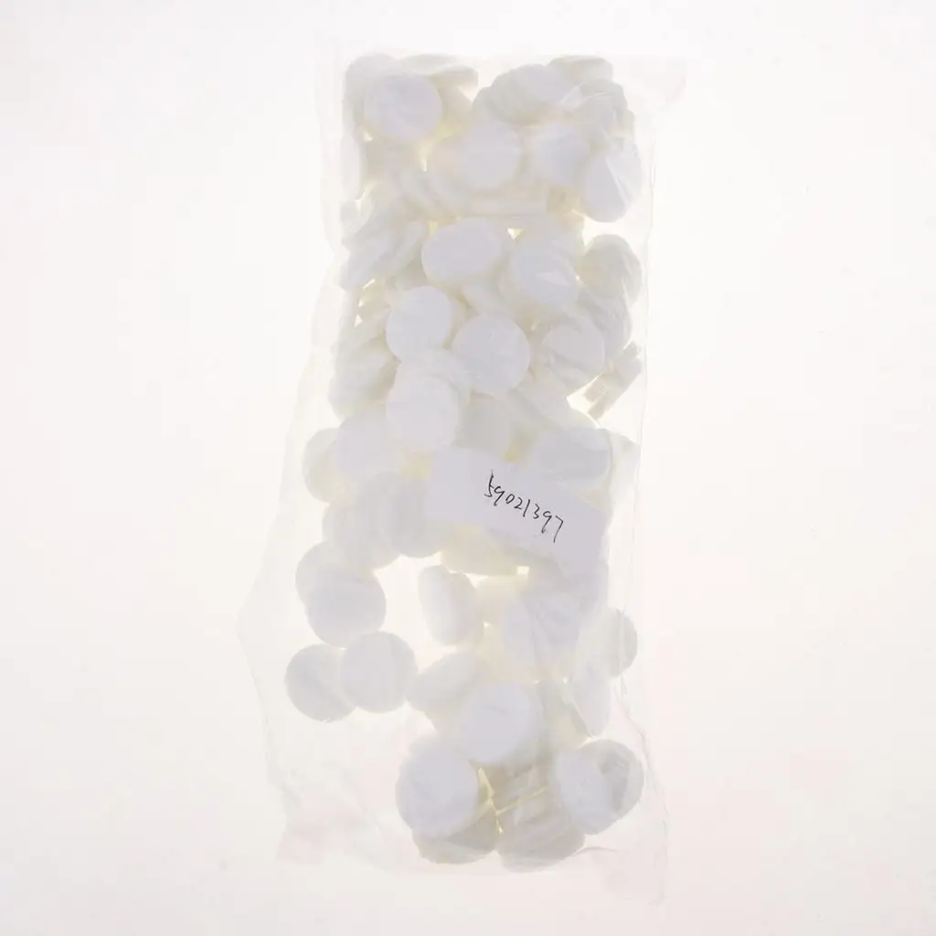 Felt Essential Oil Diffuser Refill Pads 21mm Replacement for Car Air Freshener Pendant Jewelry