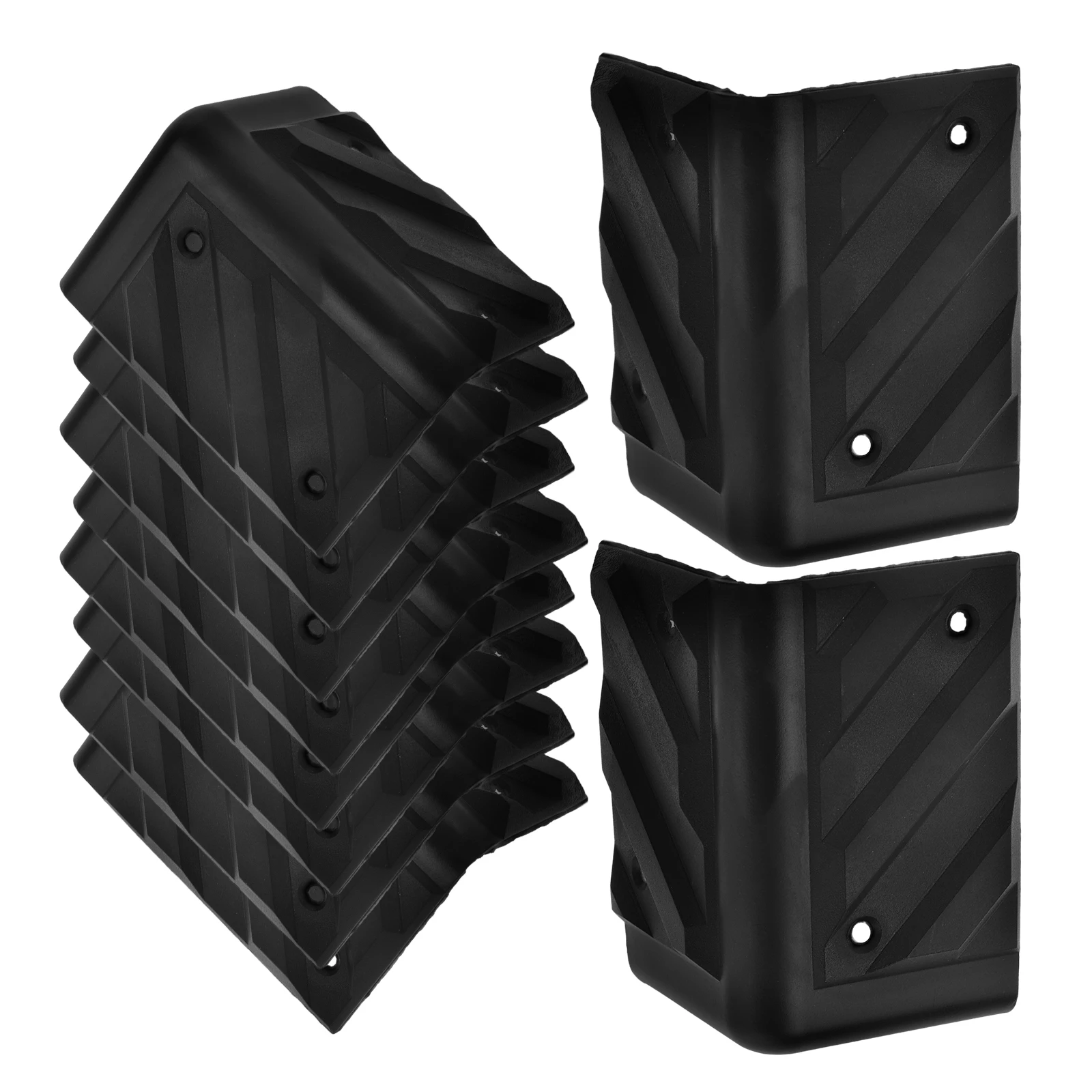 

16 Pcs Furniture Sound Package Angle Child Speakers Protection Plastic Corner Protectors