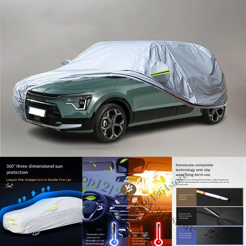 

For KIA NIRO Auto Anti snow Anti dust Anti-uv Anti peeling paint And Anti Rainwater 210t car cover Car cover protection