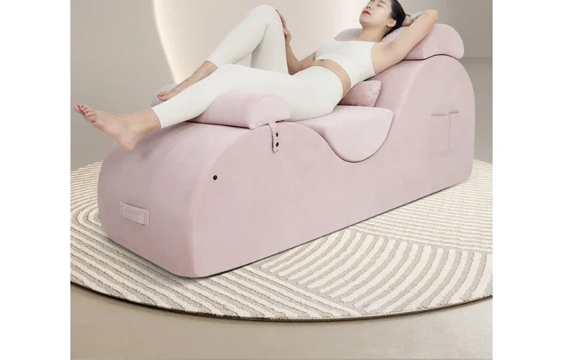 Yoga sofa private training hall multi-functional recliner lazy practice yoga single sofa