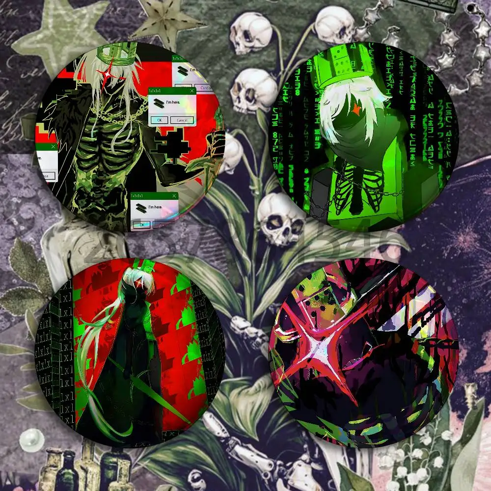 F-forsaken 1x1x1x1 Badges Set  25 32 44 58 75 mm Round Customizable Wholesale Fan goods Self-made fan freebies