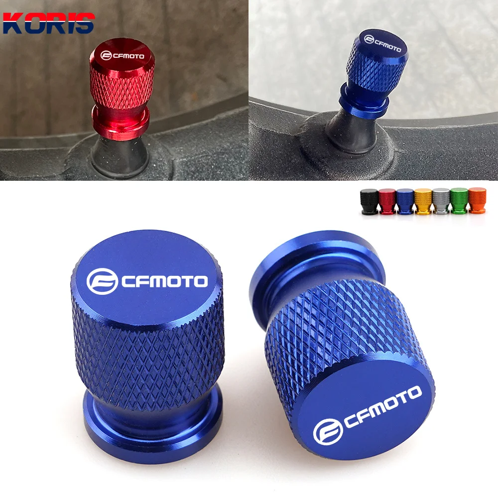 CNC Tire Valve Cap Stem Cover Accessories For Cf Cfmoto Clx 700 450Sr 250Sr 650Nk 400Nk 250Nk 150Nk 400Gt 800Mt 650Mt 150 300 Nk