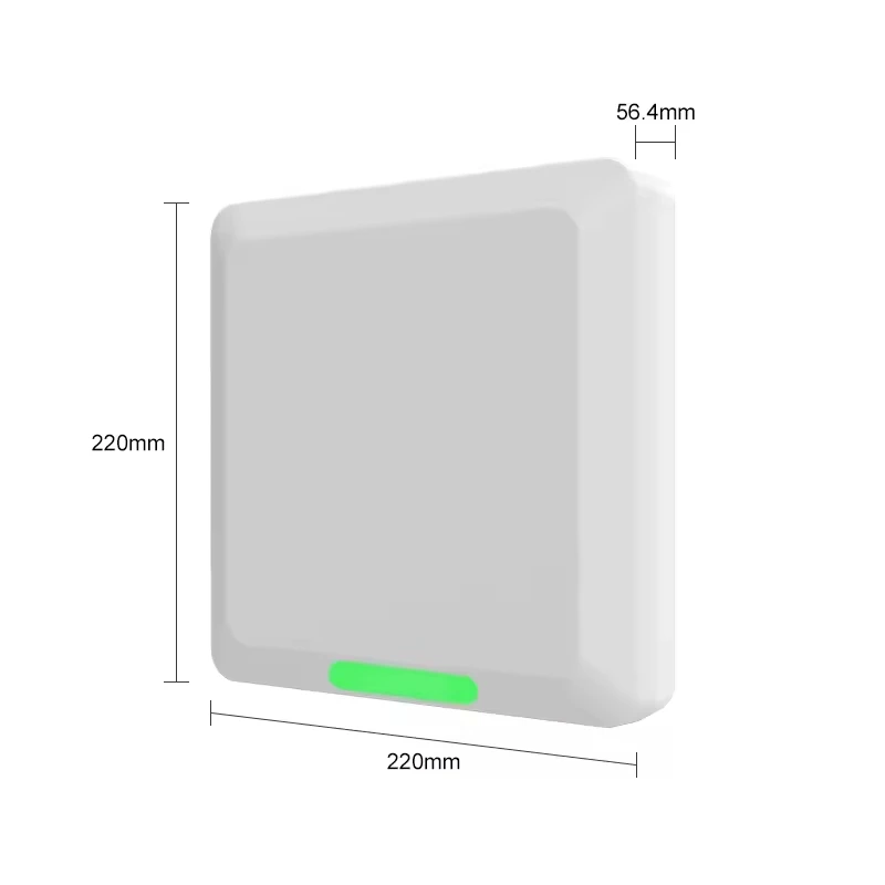 Tengda IP66 قارئات بطاقات التحكم في الوصول UHF الخارجية طويلة المدى لواقف السيارات الآلية #1