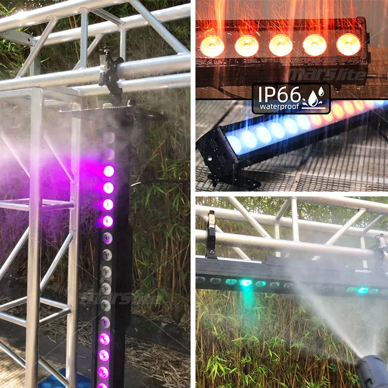 Led Dj Light Bar IP66 Pro Outdoors Waterproof  Dj Concert Flashing Effect Stage Light