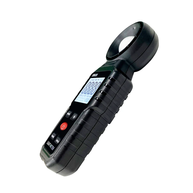 Digital Illuminance Light Meter Tester 200,000Lux Meter Luxmeter Lighting Intensity Brightness Measurement Tool Photometer