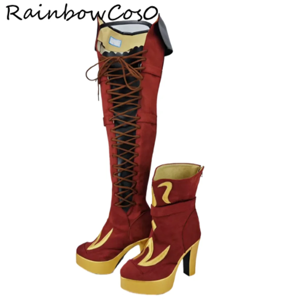 

Miyamoto Musashi Shinmen Harunobu Fate stay night FGO Cosplay Shoes Boots Game Anime Party Halloween RainbowCos0 W5223