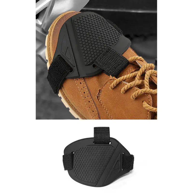 Picture 3: Motorcycle Shift Pad Gear Shoe Cover Durable Lightweight Boot Protector Adjustable for Riding Moto Accessories