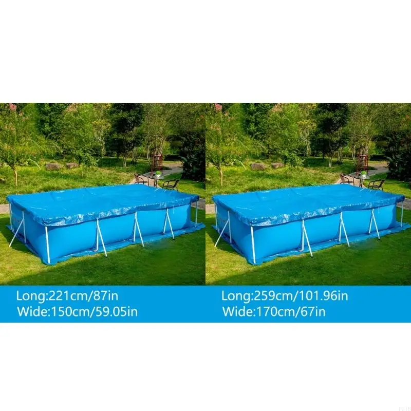 Hồ bơi đàn hồi Tarp Tarp Duty Pool Vỏ bọc cho gia đình Bể bơi toàn P31B