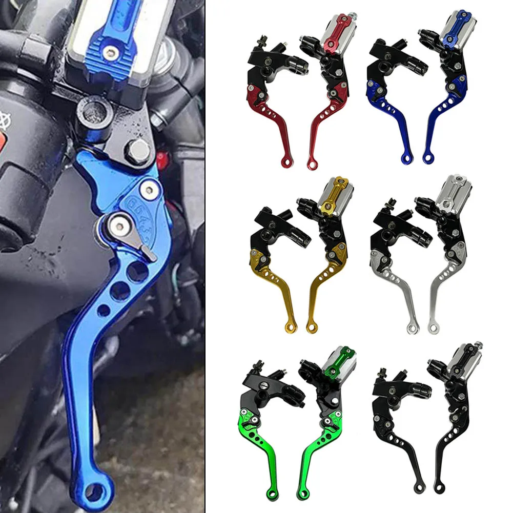 Adjustable Lever 22MM Handbrake Enhance Braking Efficiency Wear-Resistant Design Easy Installation For Most Motorcycles