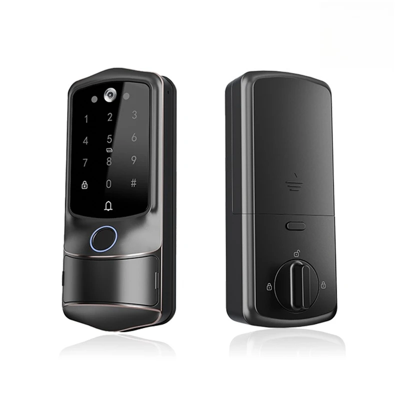 High Security Fingerprint Deadbolt Lock Electric Digital Password Keyless WiFi Smart Door Lock With