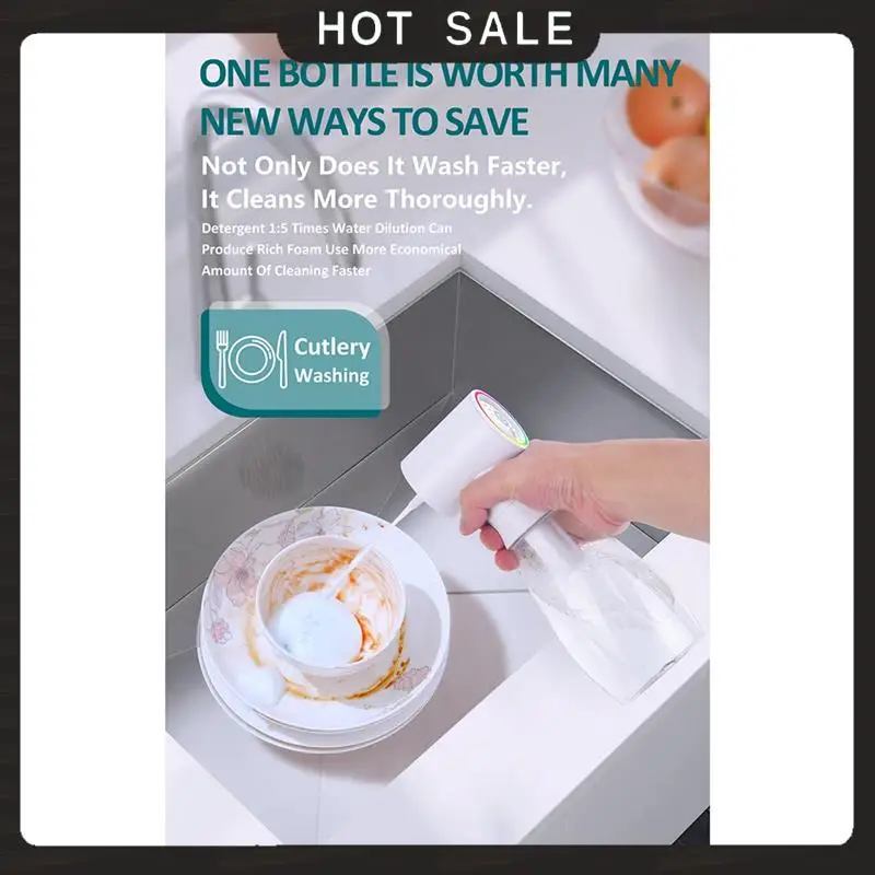 24-Hour Delivery Electric Foaming Shampoo Dispenser Waterproof Multifunctional Soap Dispenser For Window Cleaning Bathing Toilet