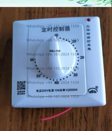60 minutes timing switch controller 220v countdown automatic power-off mechanical type 86 type water pump timer  in stock 1PCS