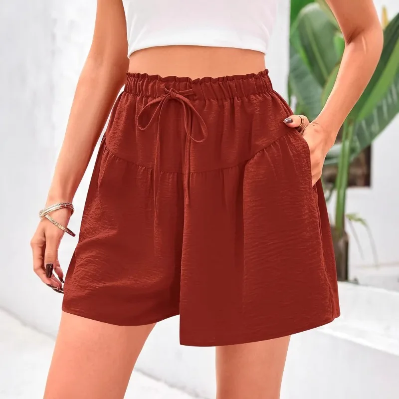 

Women's Casual Shorts Spring and Summer New Women's Beach Casual Fashion Versatile Shorts
