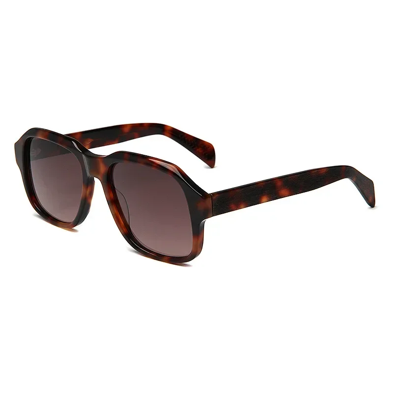 

Outdoor Handmade Trendy SUN GLASSES New fashion Acetate sunglasses For Men And Women Personality Designer Eyeglasses UV400