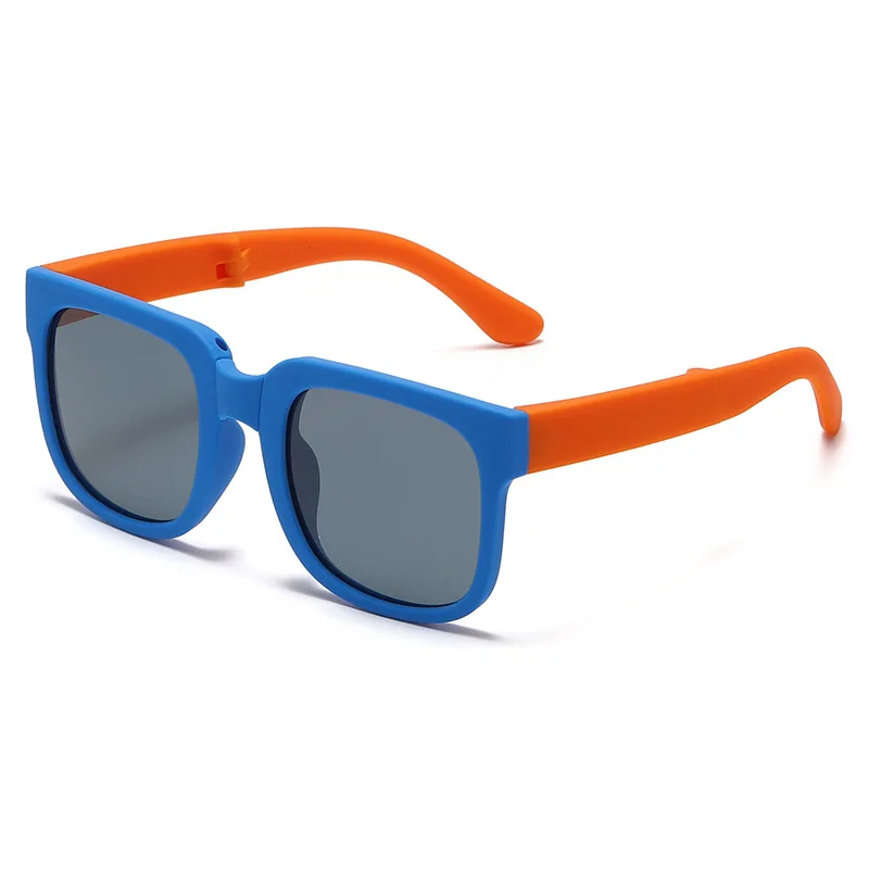 Gafas de sol plegables para niños y niñas, lentes de sol polarizadas para niños de 4 a 10 años