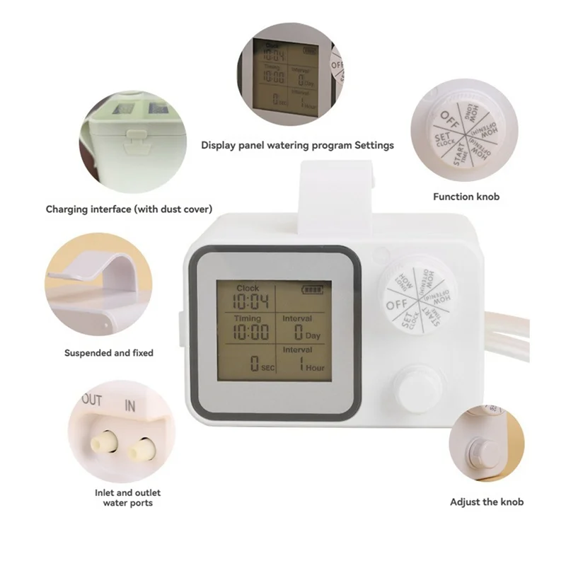 

HRBAJ-автоматическая система полива комнатных растений, система самополива с регулируемым капельницей