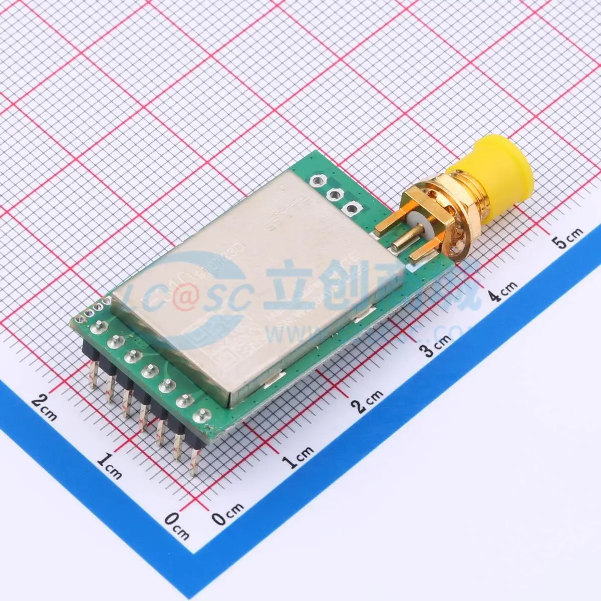 2pcs E310-900T23D SMD 36x21mm transceiver 915MHz GFSK RF Wireless Communication Module for Smart Home System