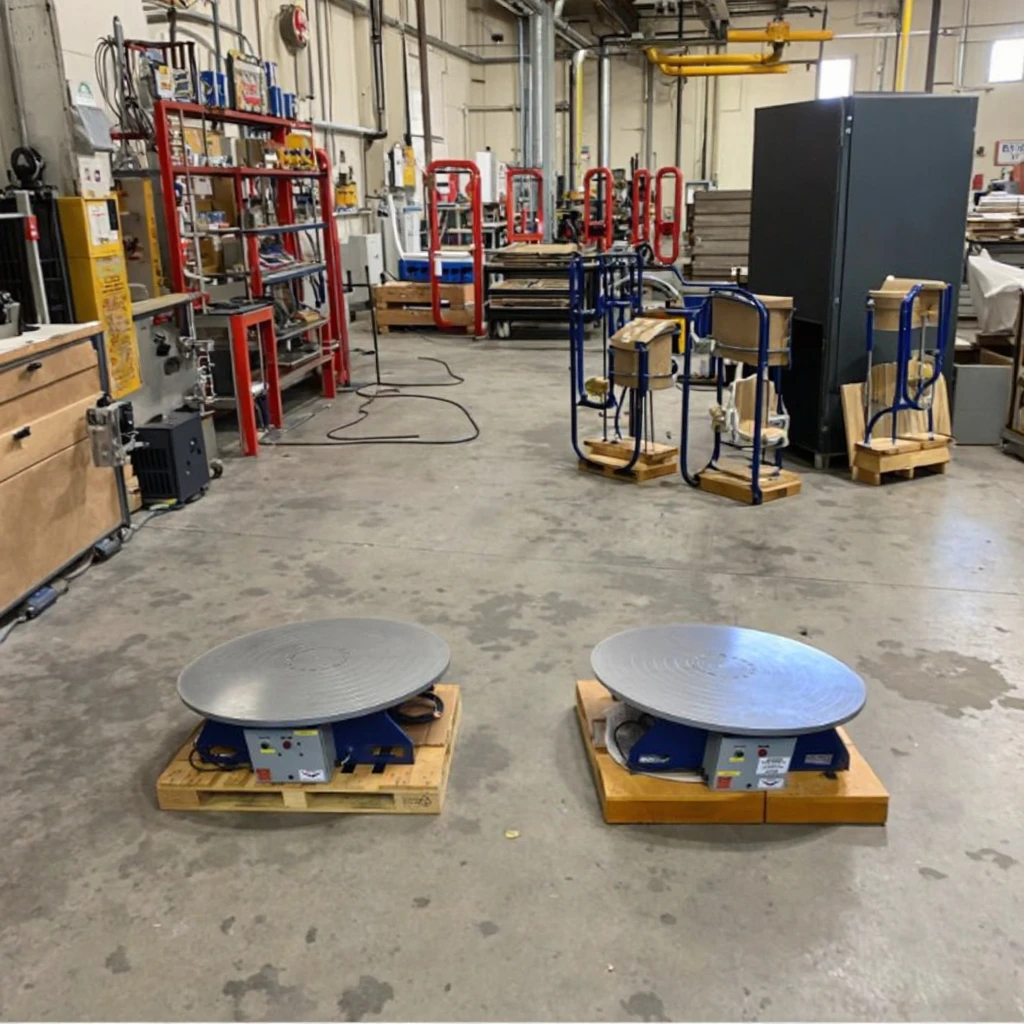 Load Capacity 2.5T High Quality Welding Machines Automatic Turn Table Turntables with Great Price