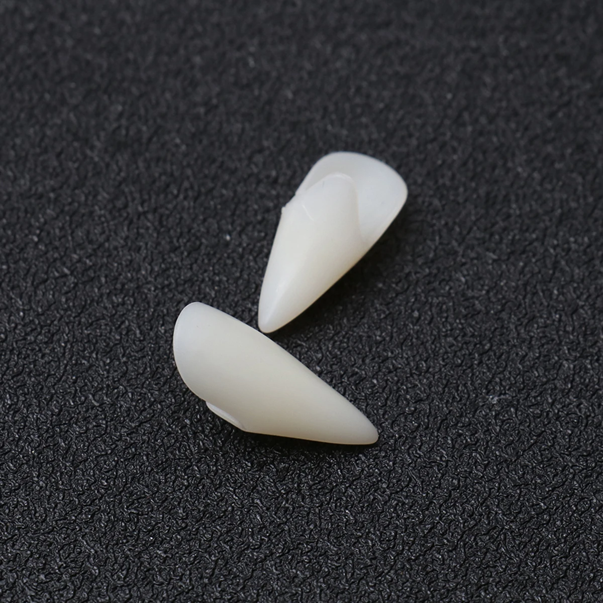 3 pares de adereços de colheita, dentes falsos, brinquedo de Halloween, itens inovadores, acessórios de fantasia de cosplay falsos