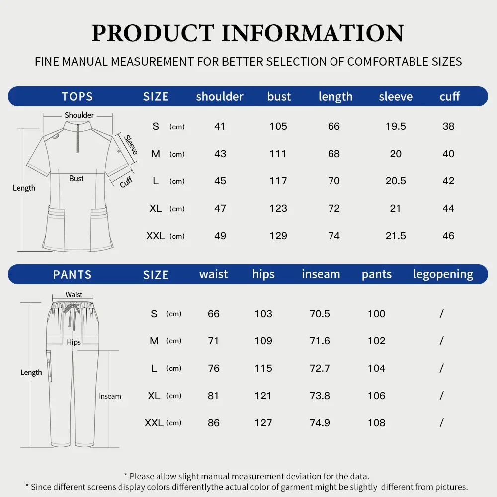 Hot Sale Wholesale Tops Straight Pants Hospital Uniform Dental Dentist Uniform Women Medical Nursing Scrubs Surgical Uniform Set